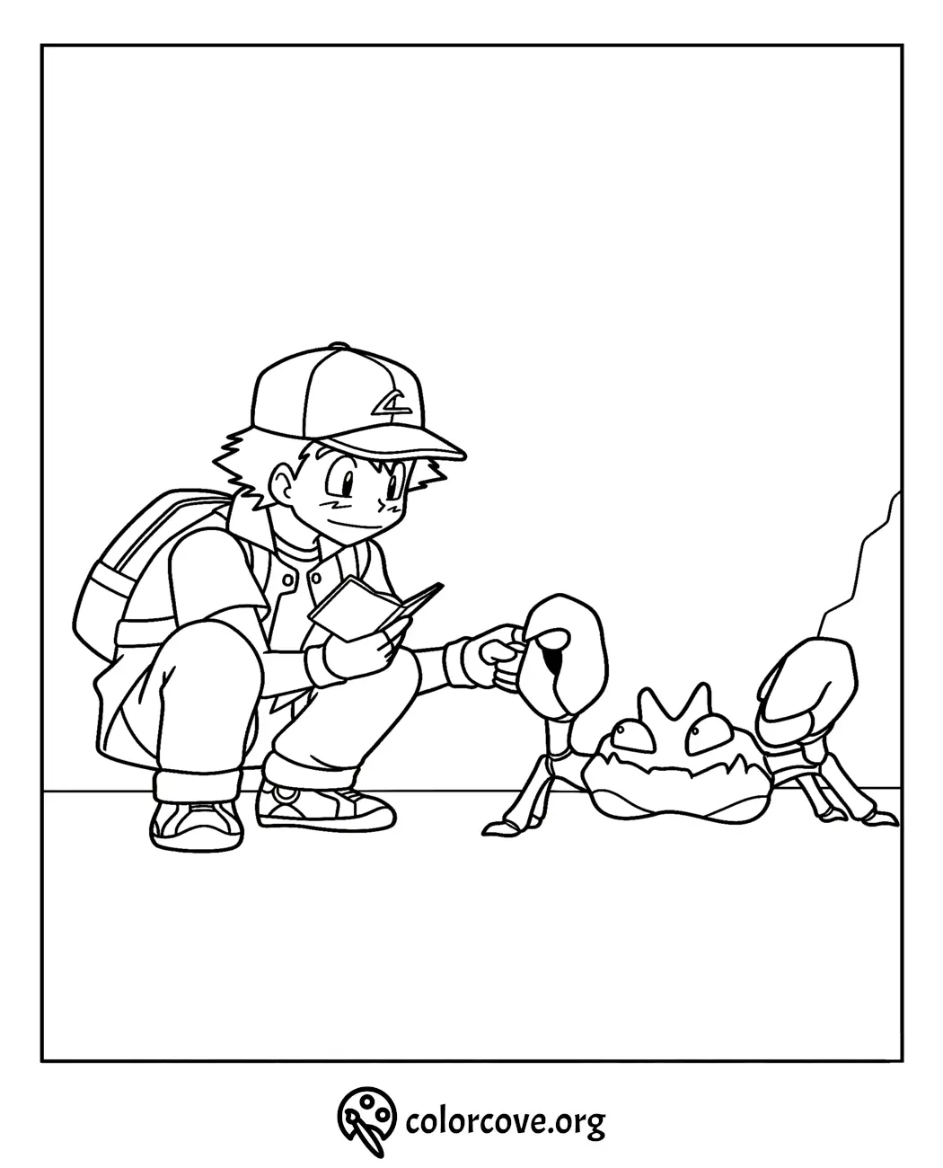 Pokemon Kanto Coloring Pages Free Printable (36)