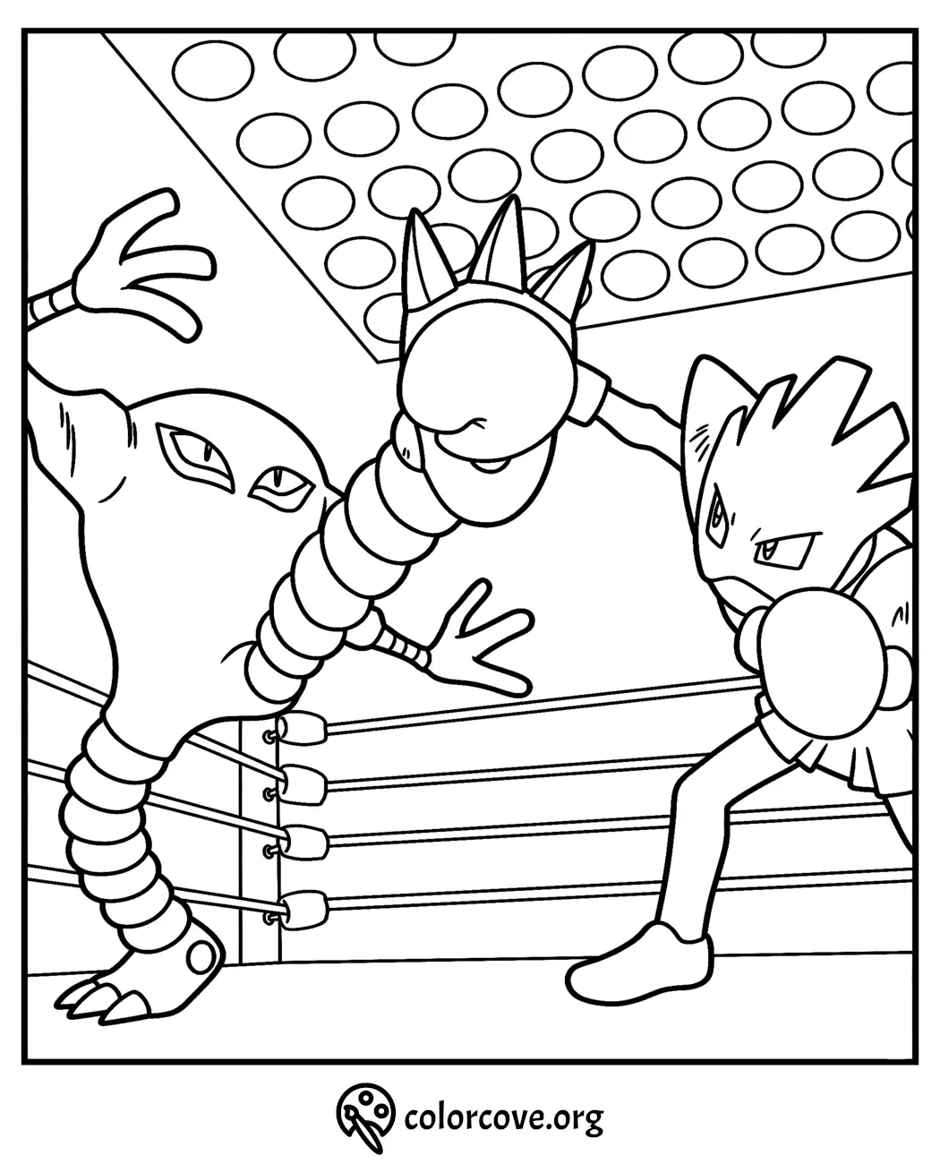 Pokemon Kanto Coloring Pages Free Printable (37)