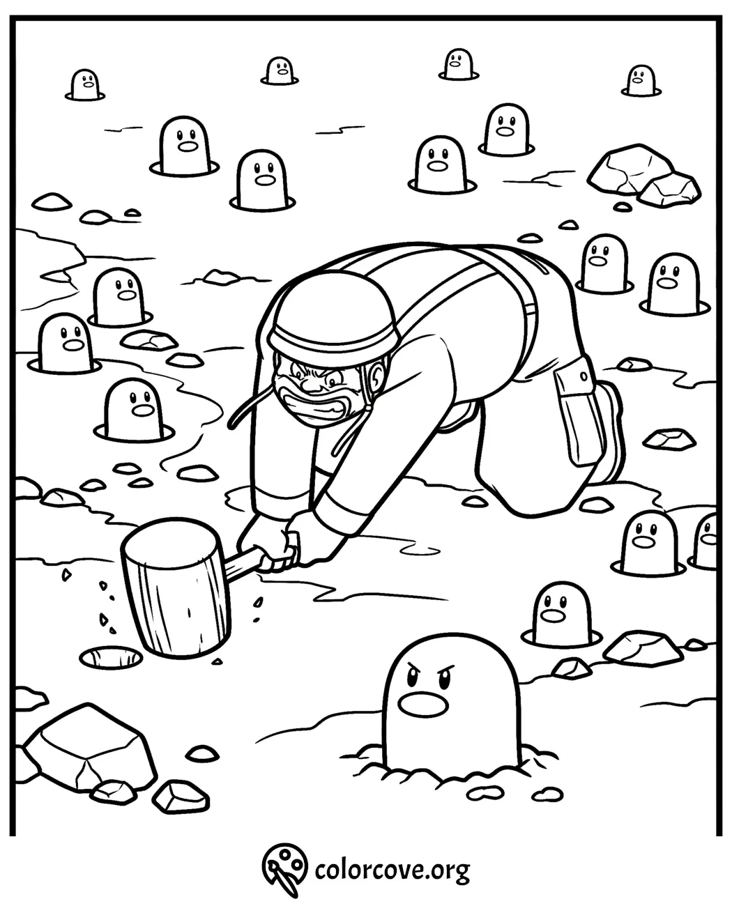 Pokemon Kanto Coloring Pages Free Printable (44)