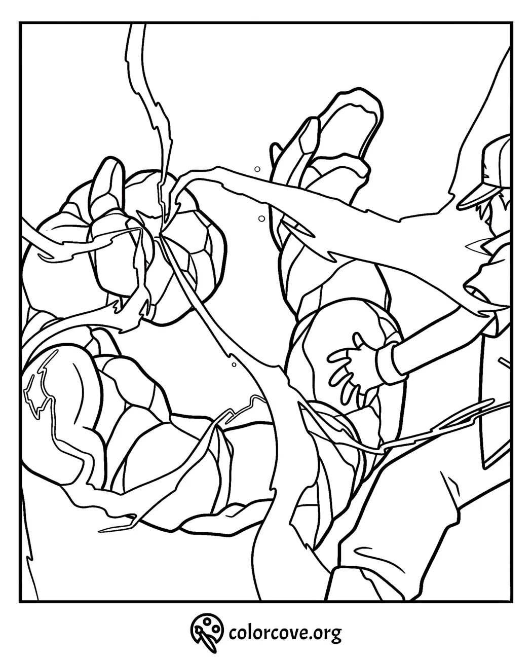 Pokemon Kanto Coloring Pages Free Printable (45)