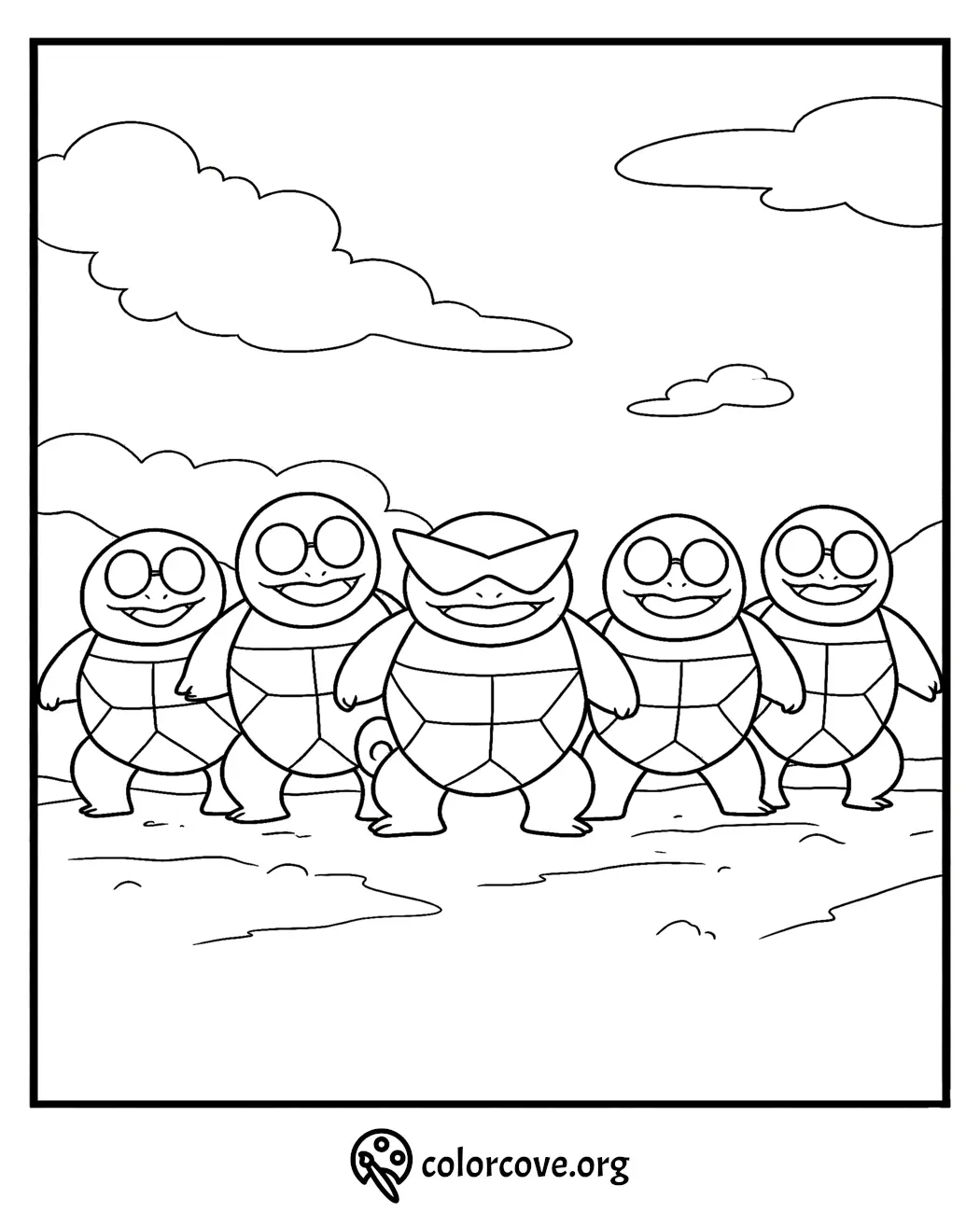 Pokemon Kanto Coloring Pages Free Printable (6)