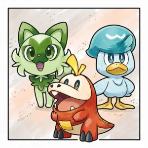 131 All 120 Gen 9 Paldea Pokémon Coloring Pages: Full Dex
