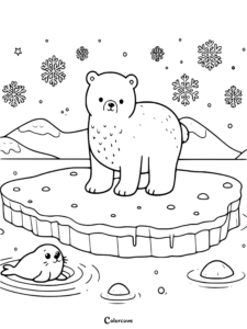 20 Free Polar Bear Coloring Pages