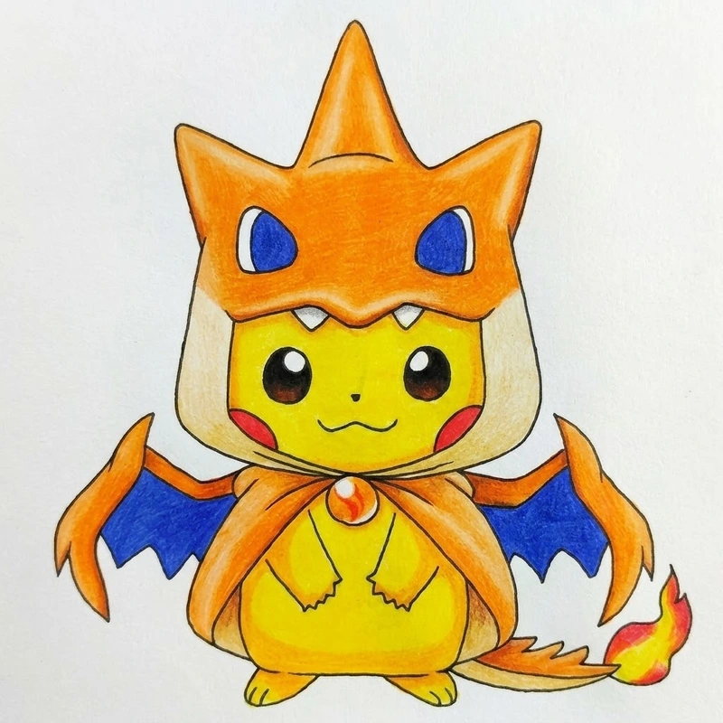 33 Poncho Pikachu Coloring Pages: Ultimate Cosplay Collection