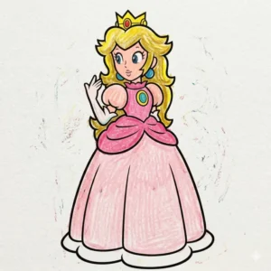 32 Princess Peach Coloring Pages (Free & Printable for Kids)
