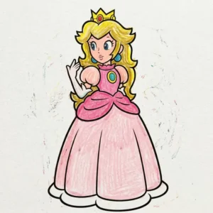 42 Princess Peach Coloring Pages: Iconic Royal Adventures