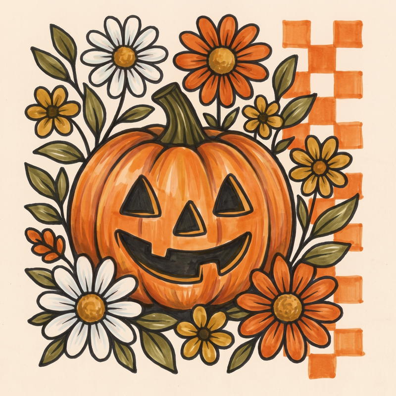 33 Coloriages de Citrouilles Gratuits à Imprimer
