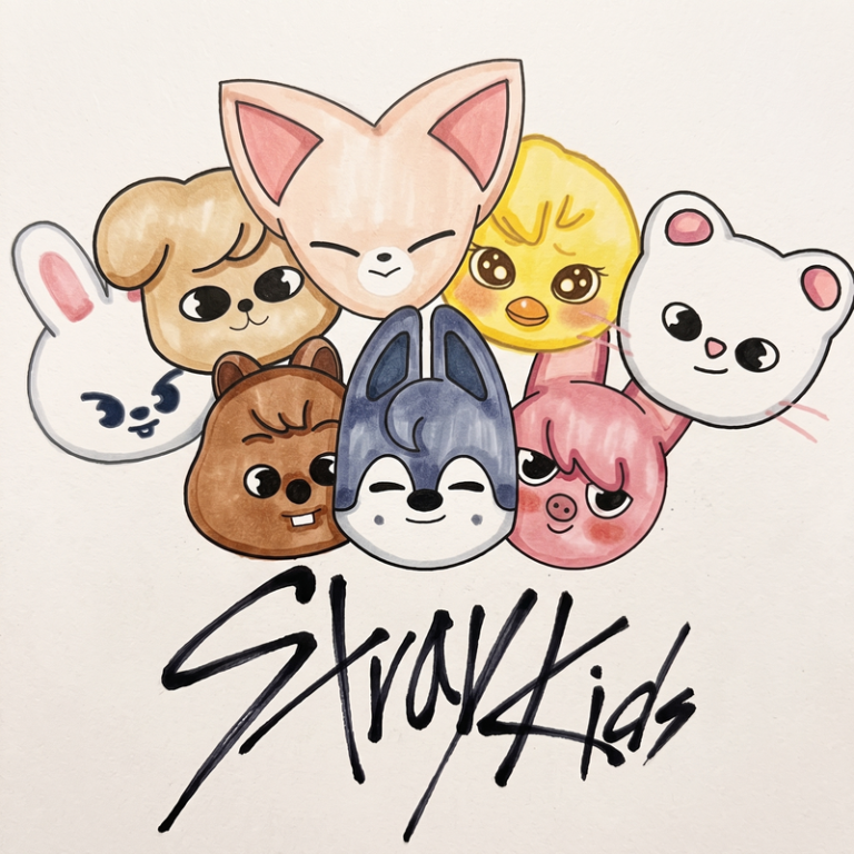 28 Dibujos de SKZOO para Colorear Gratis