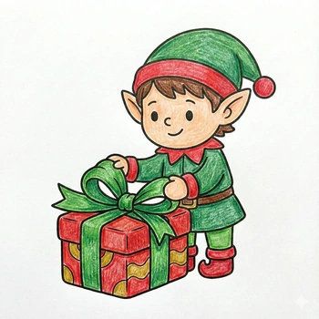 Meet the Makers: 21 Free Printable Santa’s Elves Coloring Pages for Holiday Fun