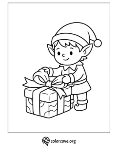 Meet the Makers: 21 Free Printable Santa’s Elves Coloring Pages for Holiday Fun