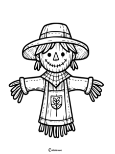 23 Free Scarecrow Coloring Pages