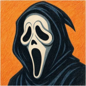 22 Scream Ghostface Coloring Pages: Slasher Fan Art