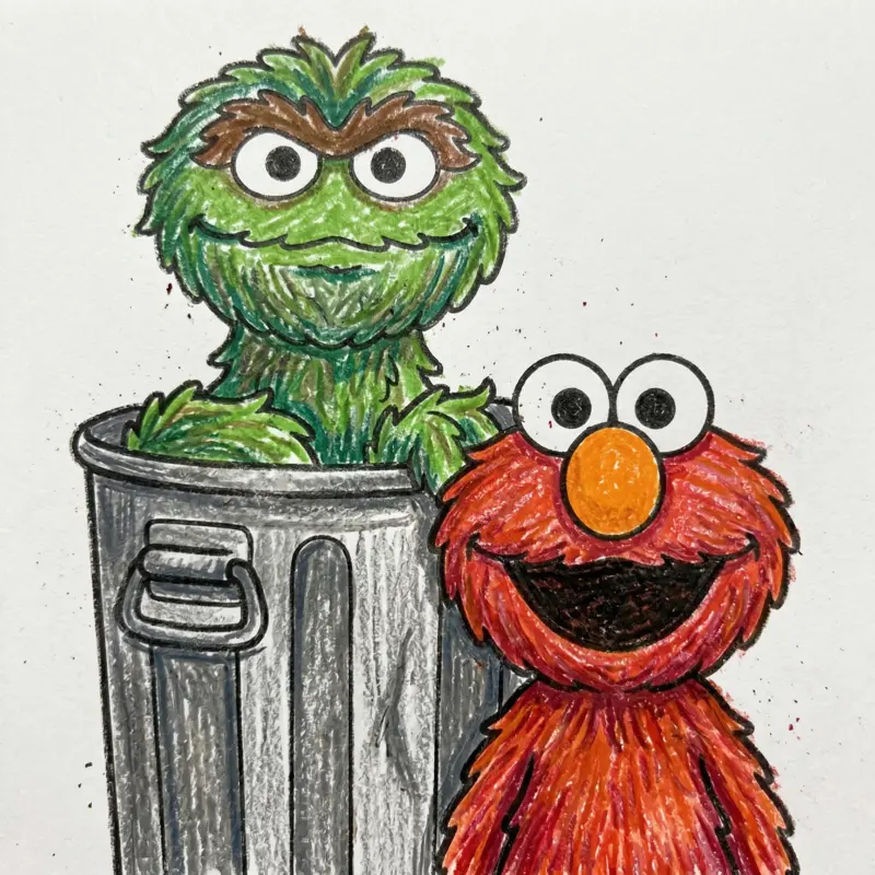 35 Sesame Street Coloring Pages: Vibrant Character Adventures