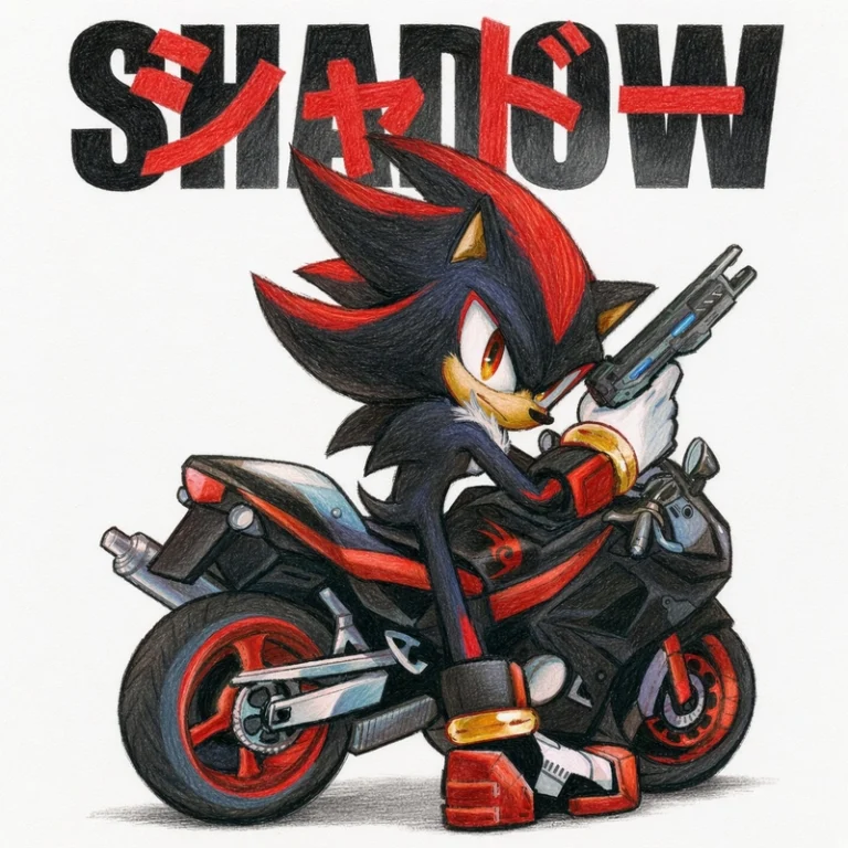 27 Shadow The Hedgehog Coloring Pages: Sonic Rivals