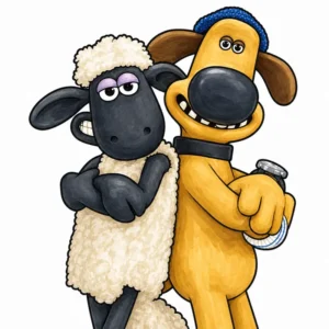 36 Shaun The Sheep Coloring Pages