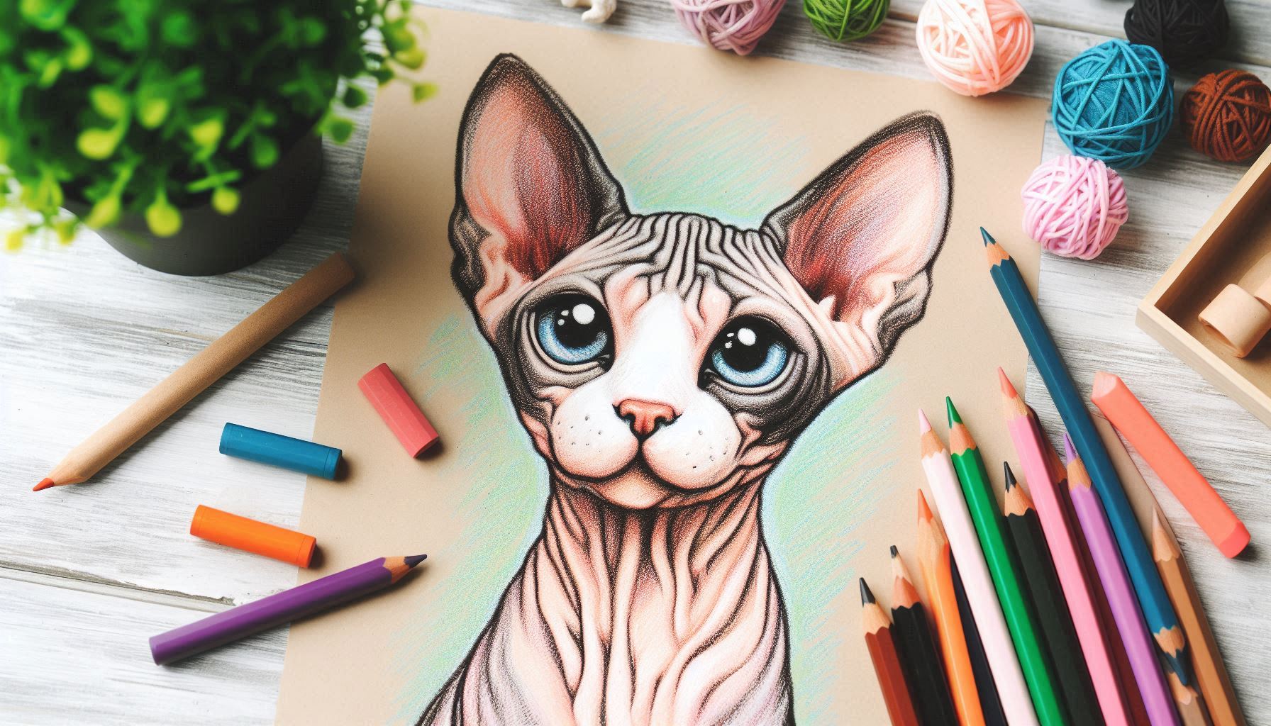 20 Free Sphynx Cat Coloring Pages