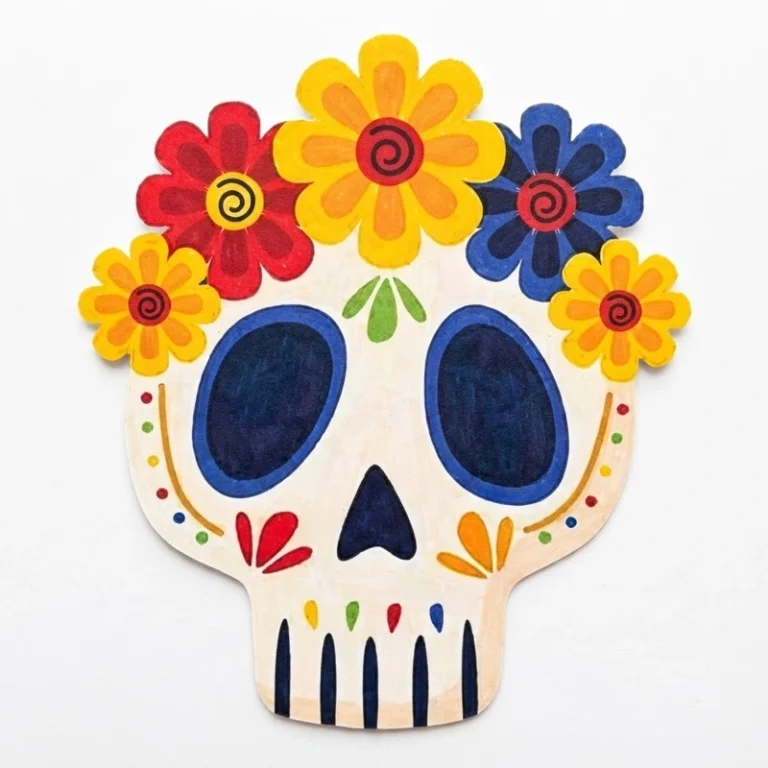 31 Sugar Skull Coloring Pages: Intricate & Festive Designs