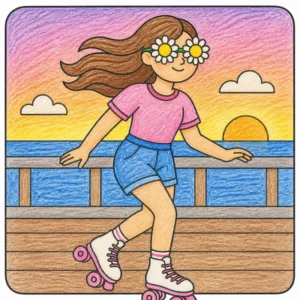 50 Summer Coloring Pages: Vibrant Sun-Drenched Scenes