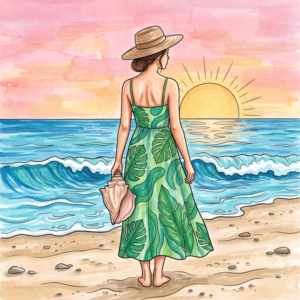 24 Coloriages Coucher de Soleil : Heure Dorée