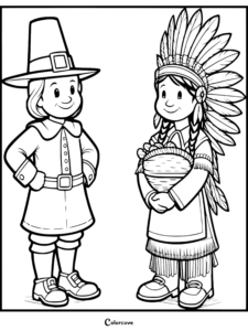 18 Free Thanksgiving Coloring Pages