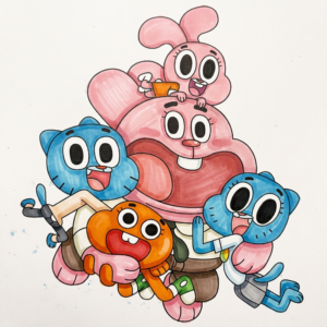 29 Coloriages Le Monde incroyable de Gumball