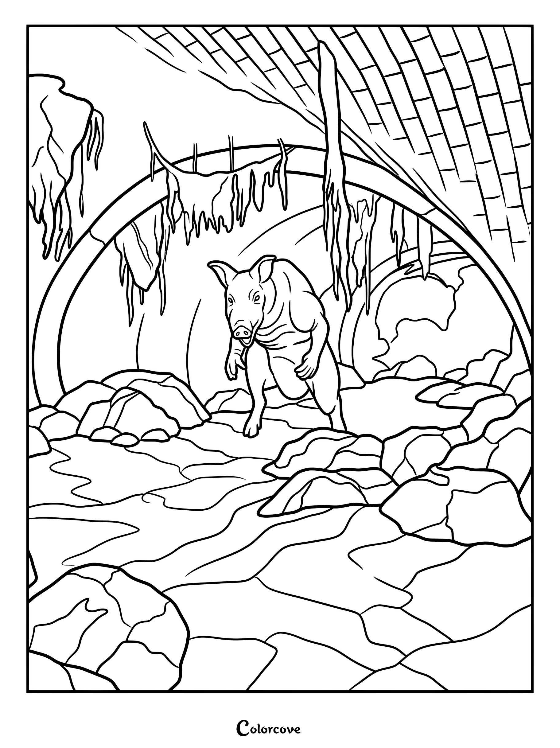 Le Rat de la Mort, également connu sous le nom d'ENTITÉ #24, est une entité qui apparaît dans le coloriage du niveau d'égouts