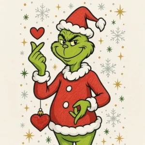 35 Dibujos de El Grinch para Colorear