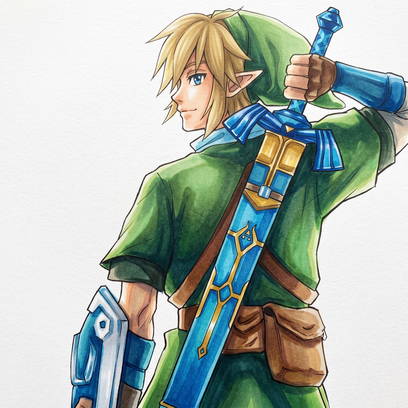 53 Coloriages The Legend of Zelda : Art Épique