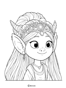 30 Free Troll Coloring Pages