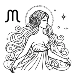 Virgo Coloring Pages Free Printable (11)