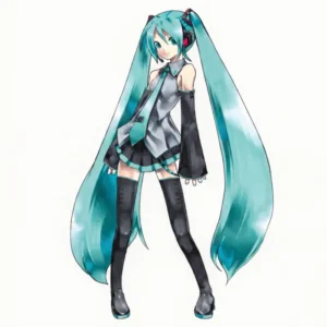 30 páginas para colorear de Vocaloid: Estrellas icónicas del anime para imprimir