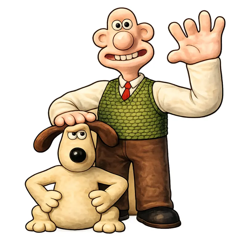 32 Wallace And Gromit Coloring Pages: Free Printable Fun