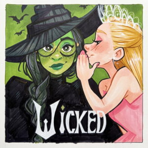 20 Dibujos de Wicked para Colorear e Imprimir