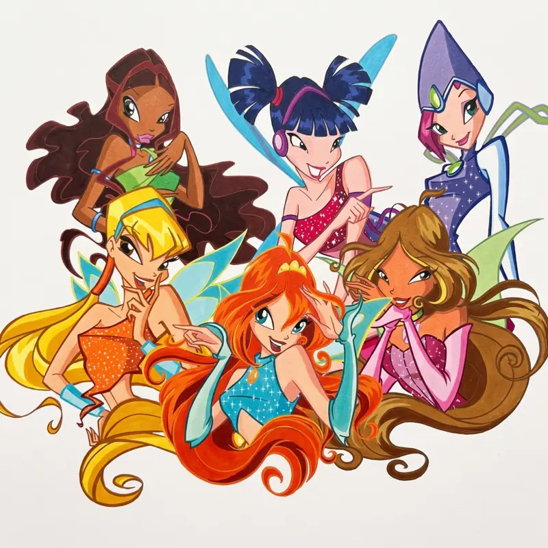 47 Winx Club Coloring Pages: Free Fairy Line Art