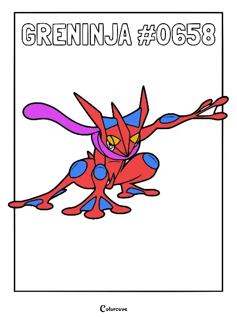 Pokemon Kalos Coloring Pages Free Printable 10